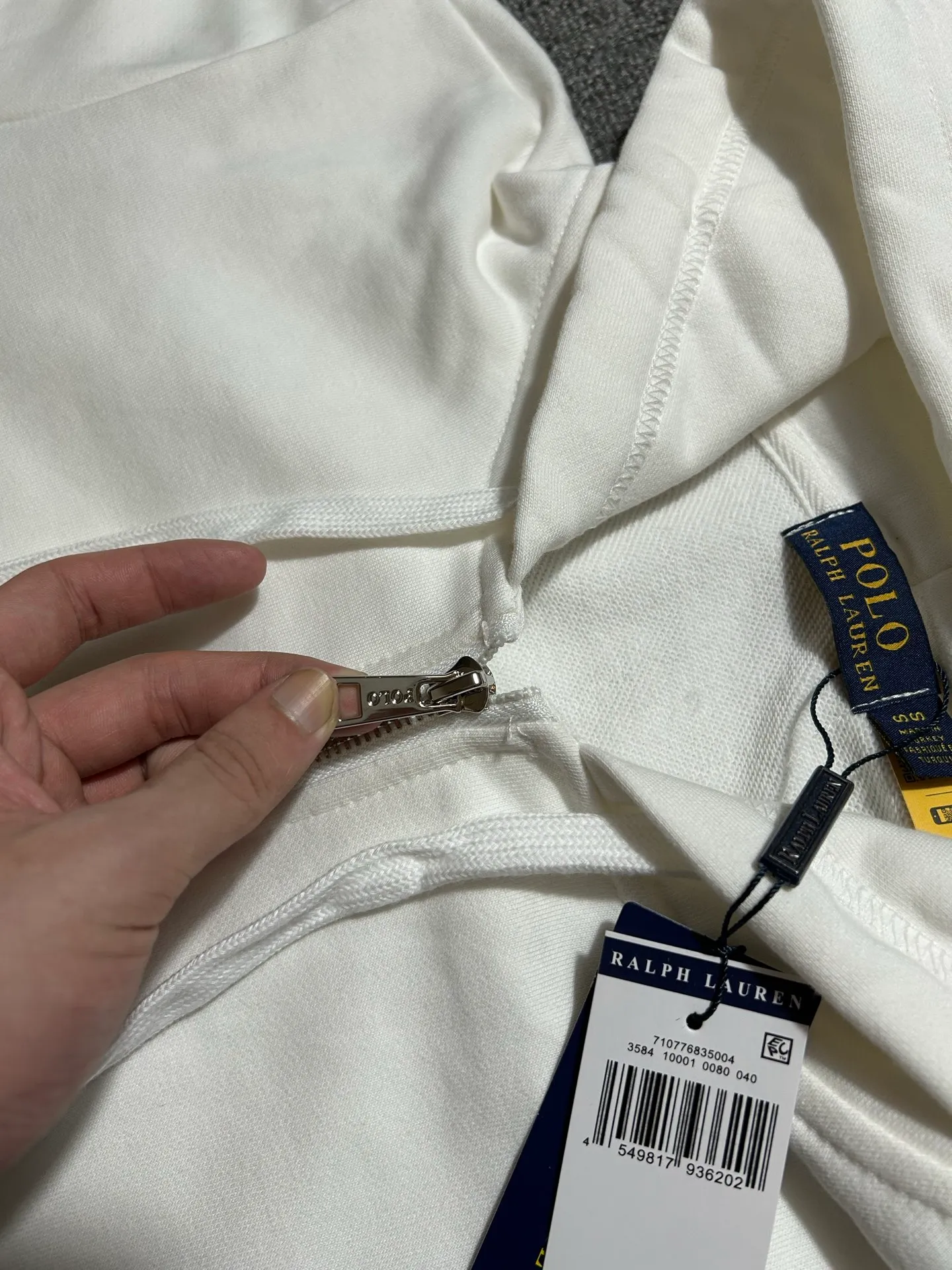 P250 Polo Ralph Lauren FW23 brand logo embroidered cardigan sweatshirt Size: S-XL
